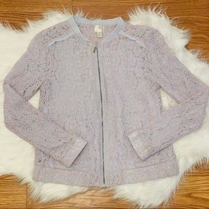 LC Lauren Conrad Lace Blazer Jacket